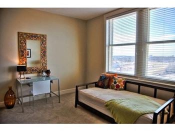 Spacious apartments with unique floor plans